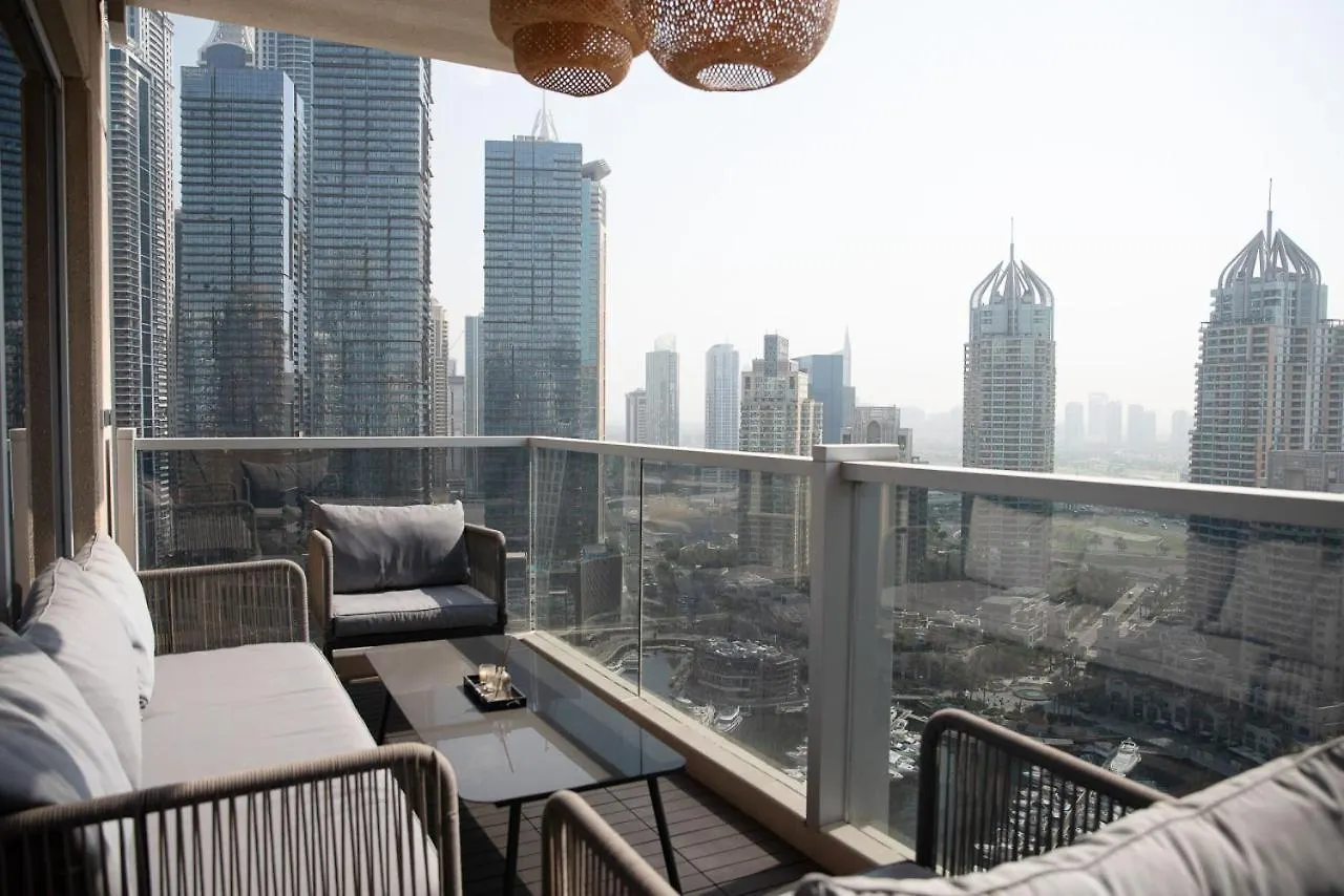 Stunning High Floor 3 Bed - Dubai Marina Apartment 0*,  United Arab Emirates